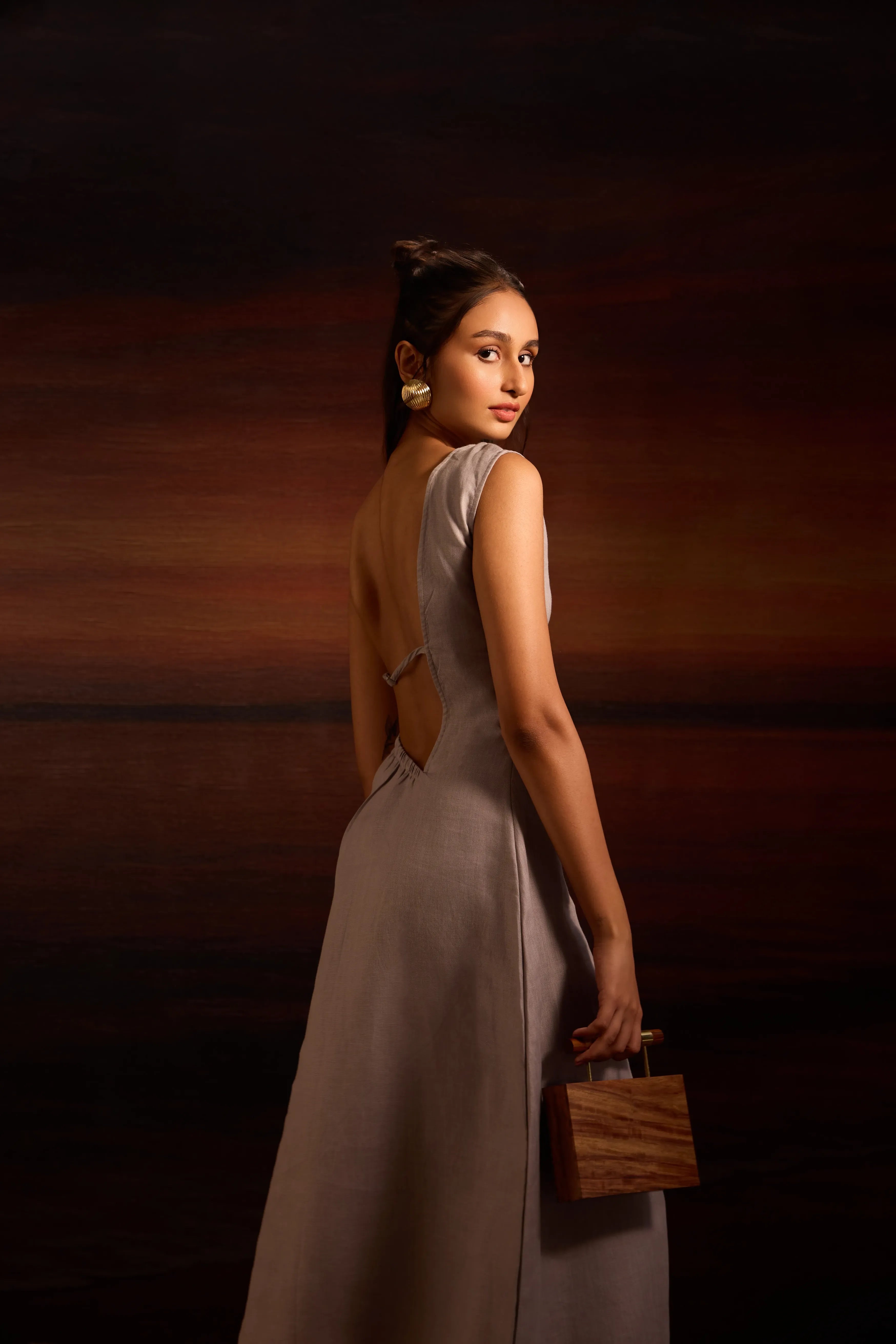 Rhea Dress Cloud Grey