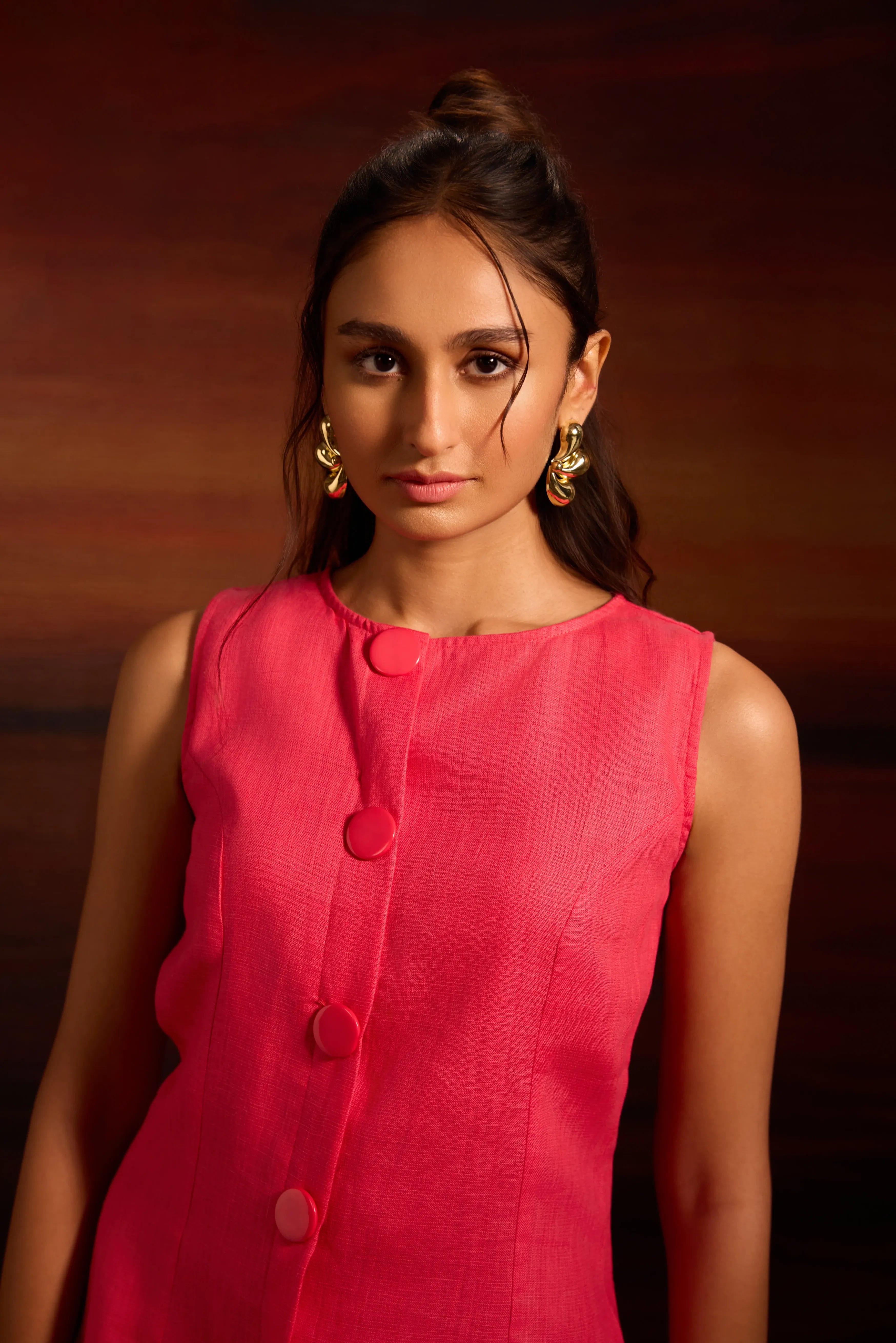 Rumi Dress Candy Pink