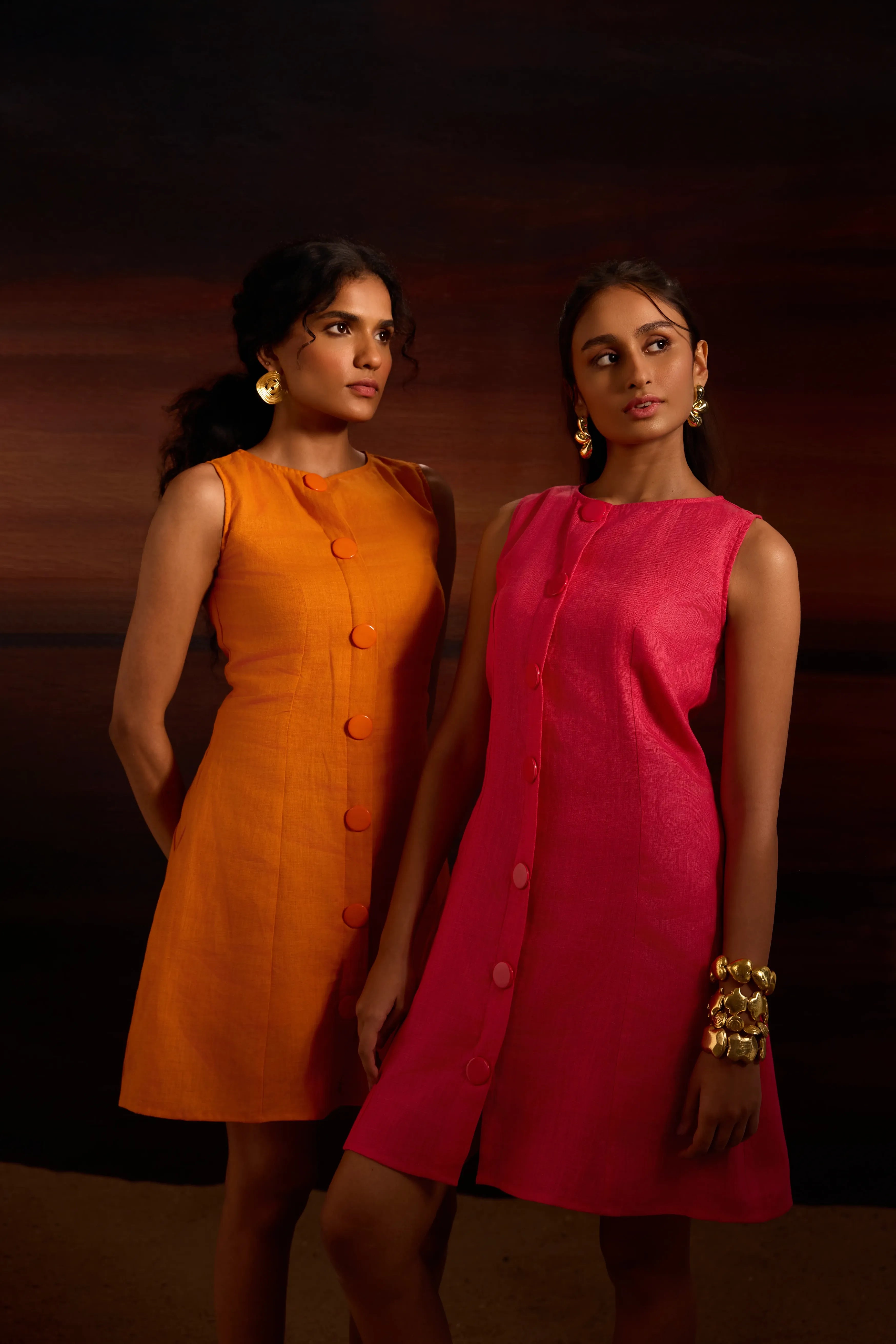 Rumi Dress Juicy Tangerine