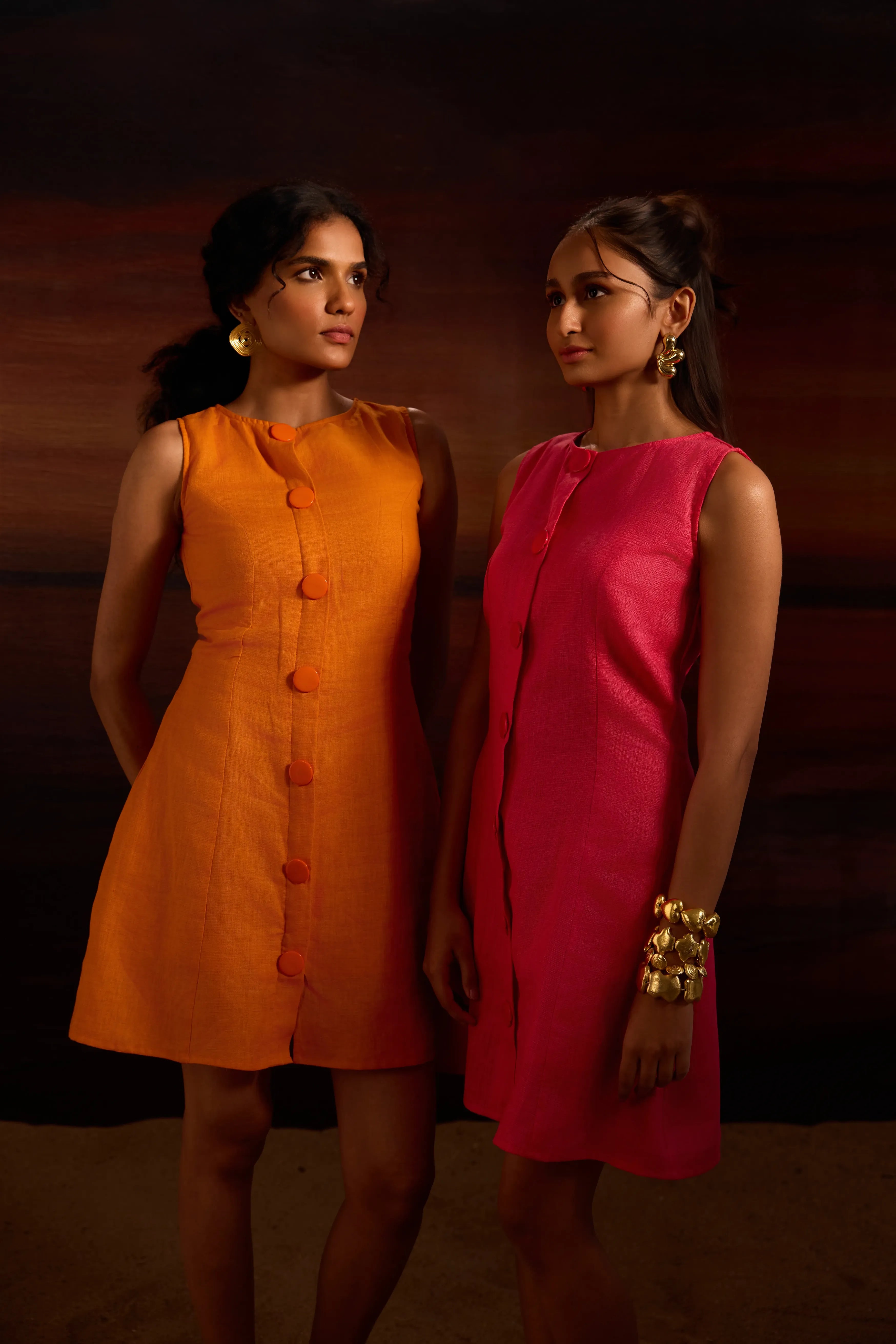 Rumi Dress Juicy Tangerine