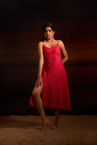 Esra Dress Fuchsia Pink