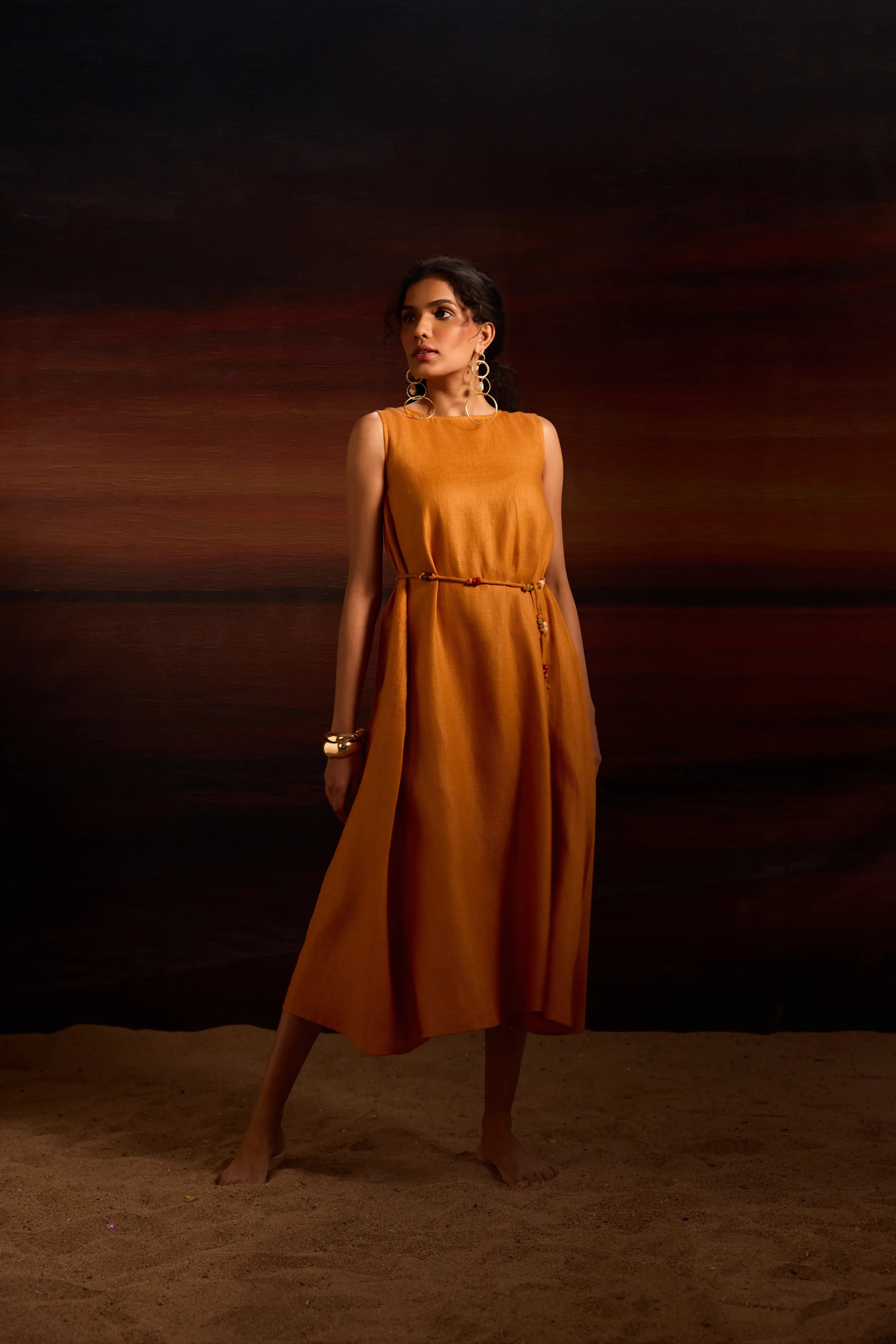 Sira Dress Cyprus Copper