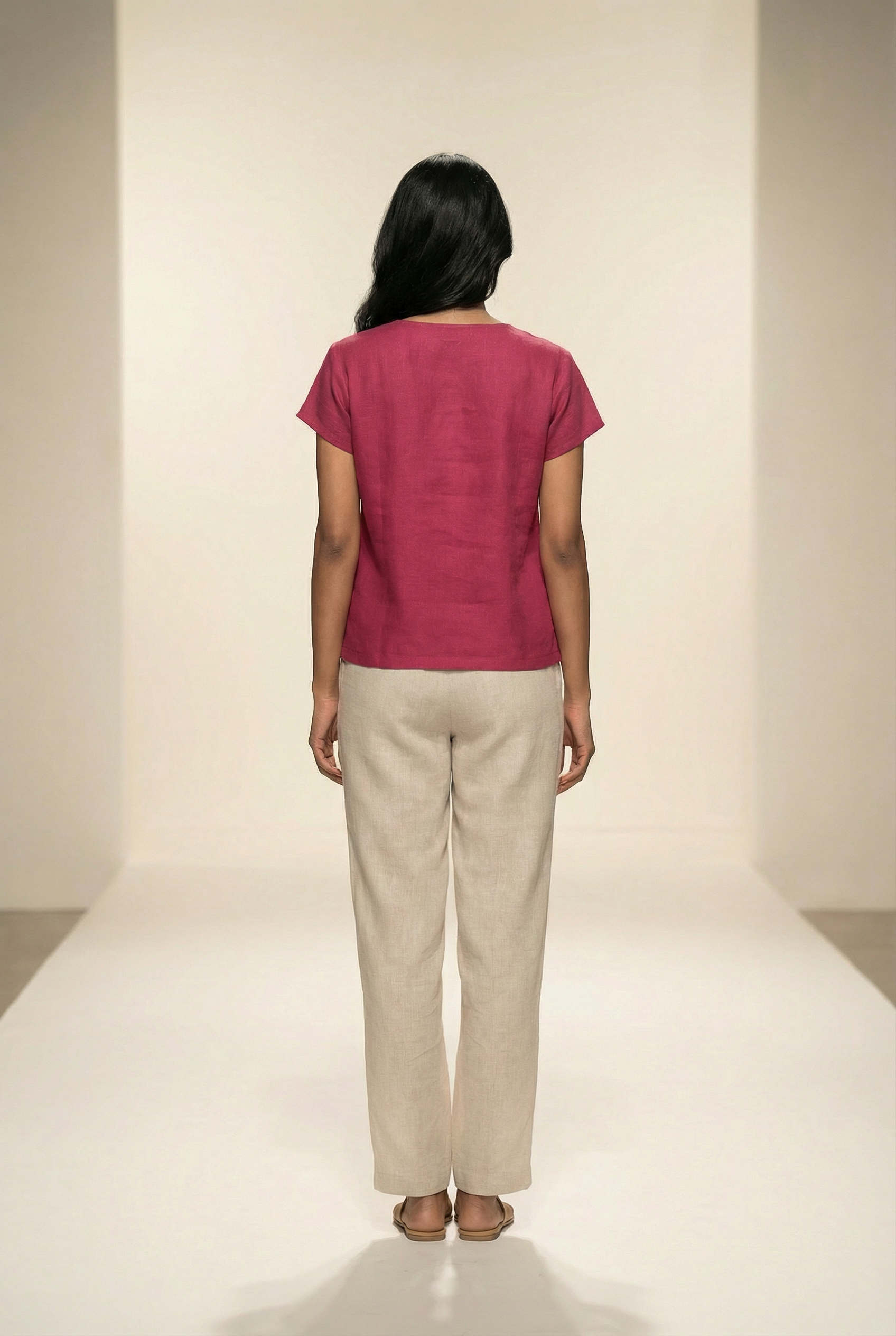Nolana Top Fuchsia Pink