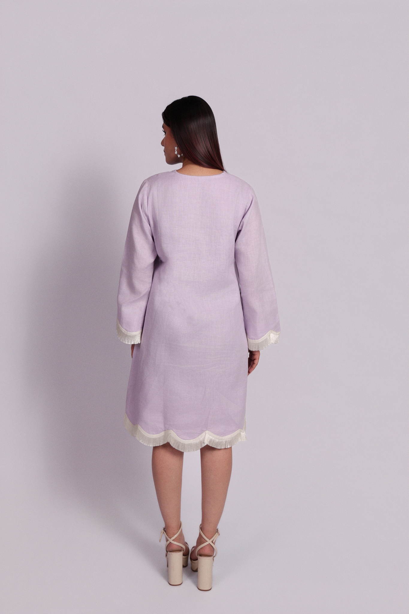 Molly Dress Smoky Lilac
