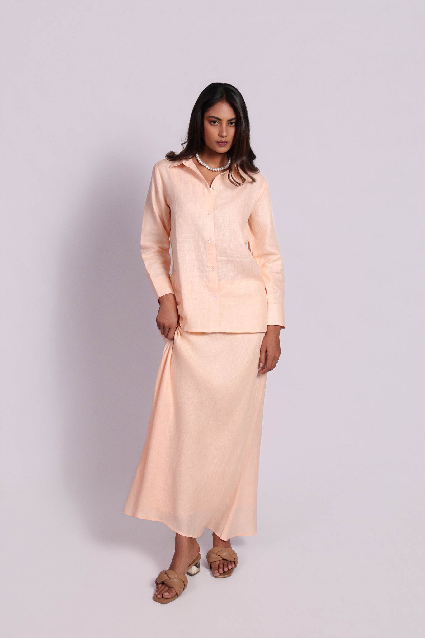 Ana Skirt Rose Peach