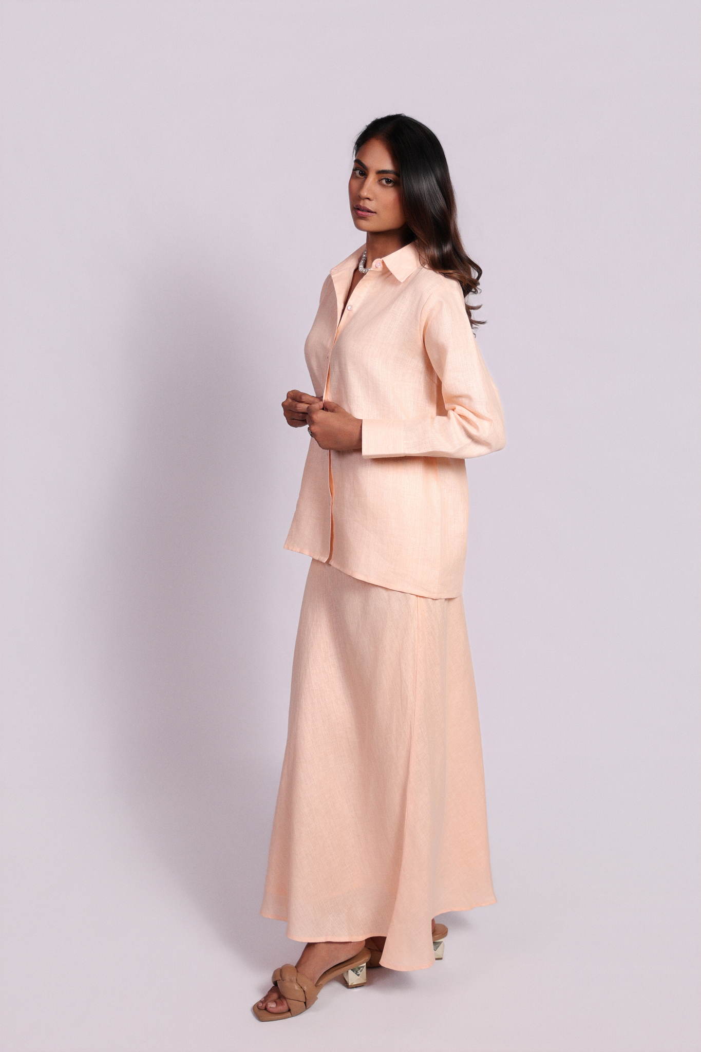 Ana Skirt Rose Peach