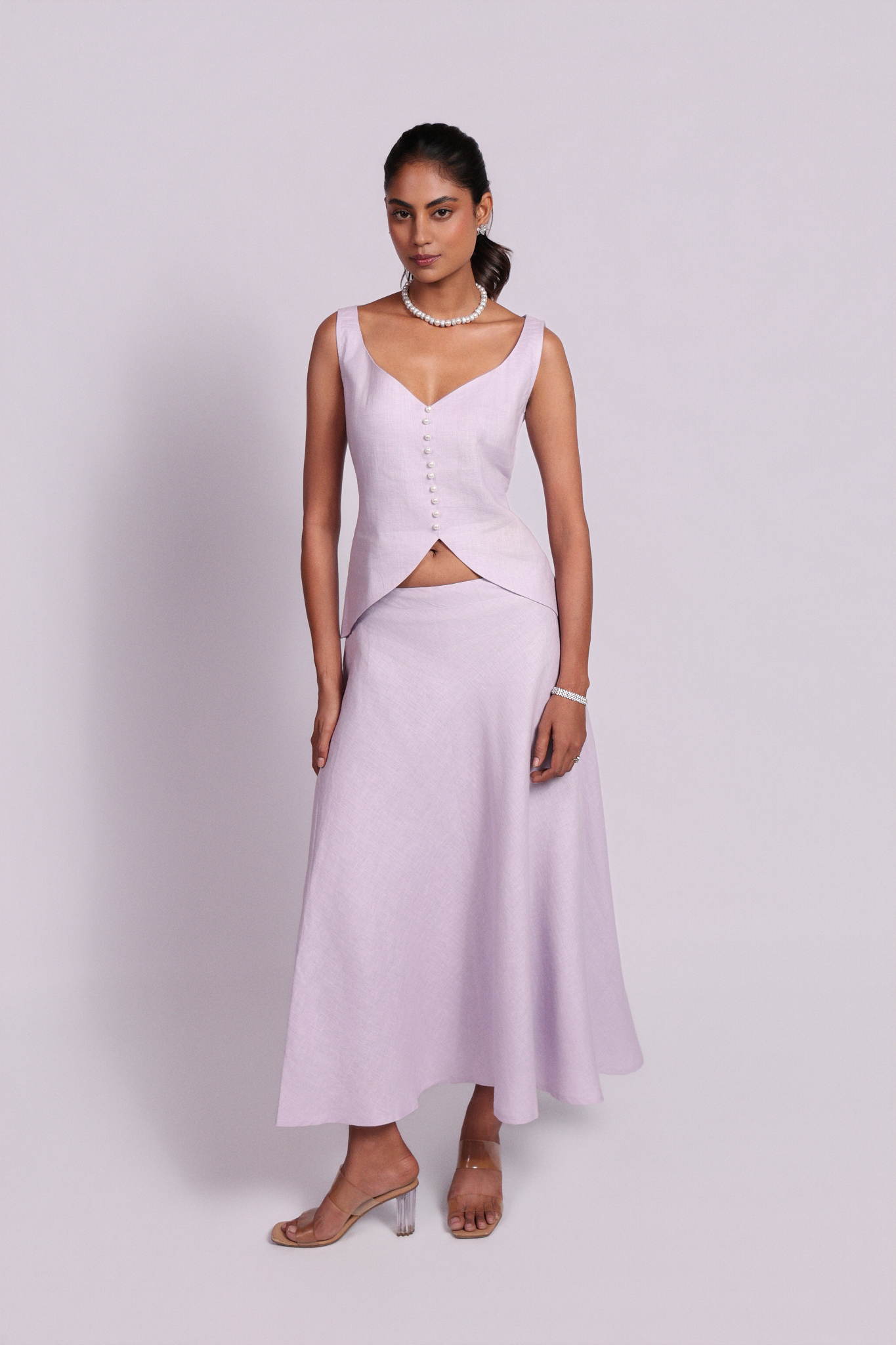 Jacie Top Smoky Lilac