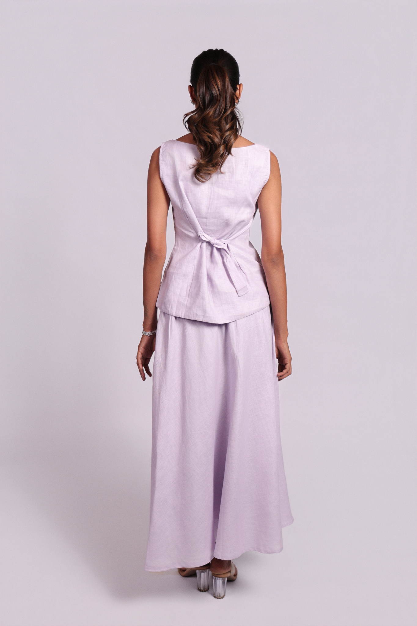 Tulum Skirt Smoky Lilac