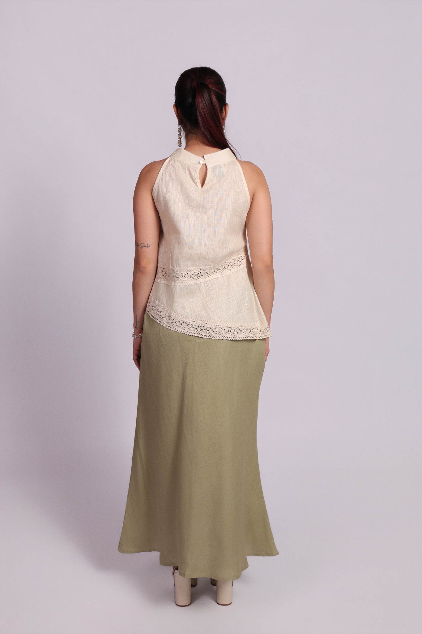 Ana Skirt Soft Olive