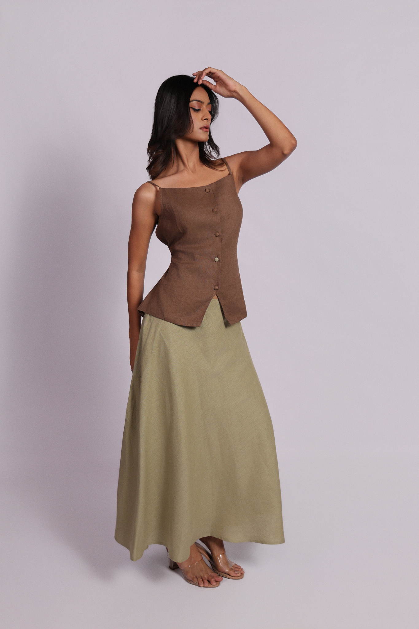 Tulum Skirt Soft Olive