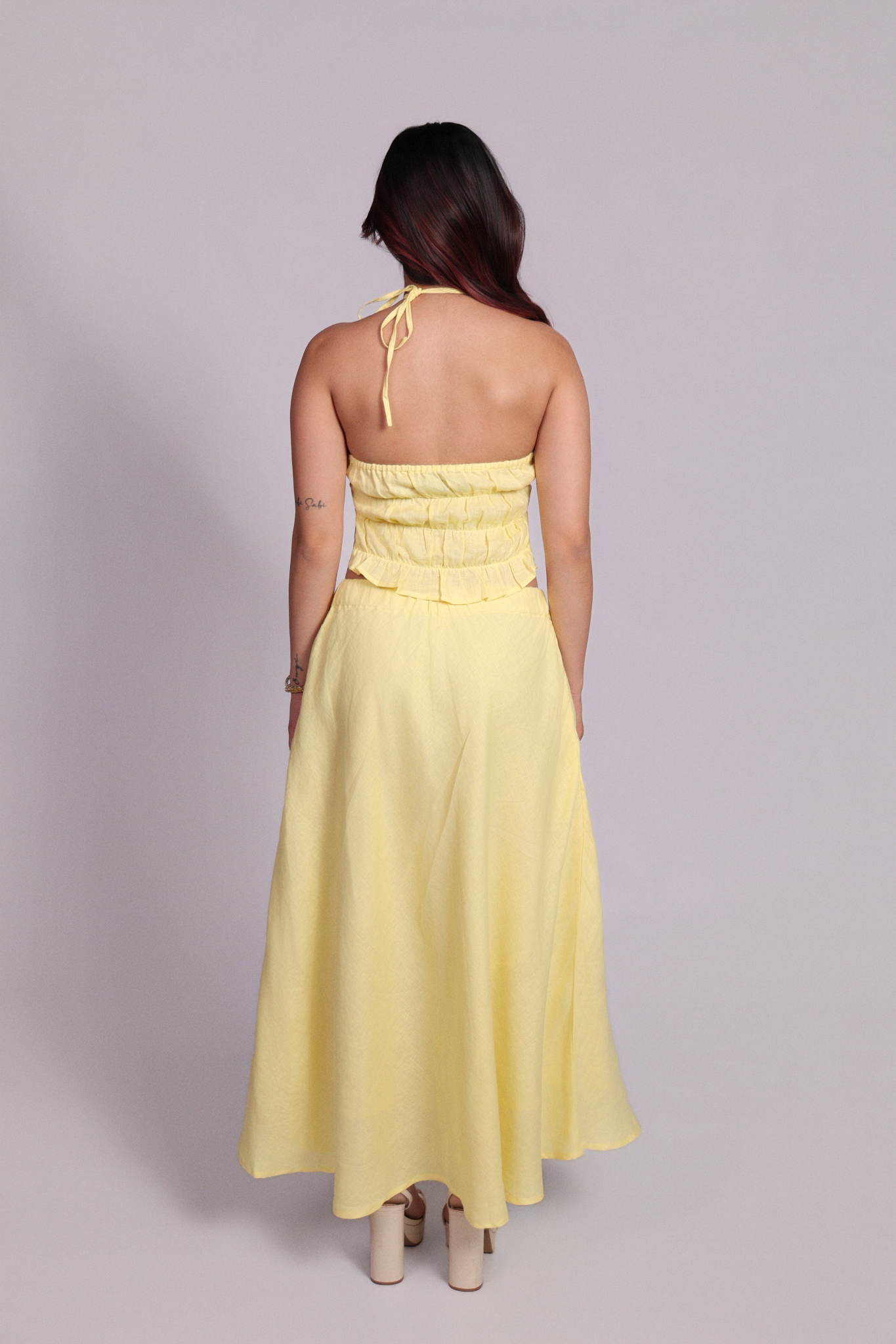 Tulum Top Lemon Yellow