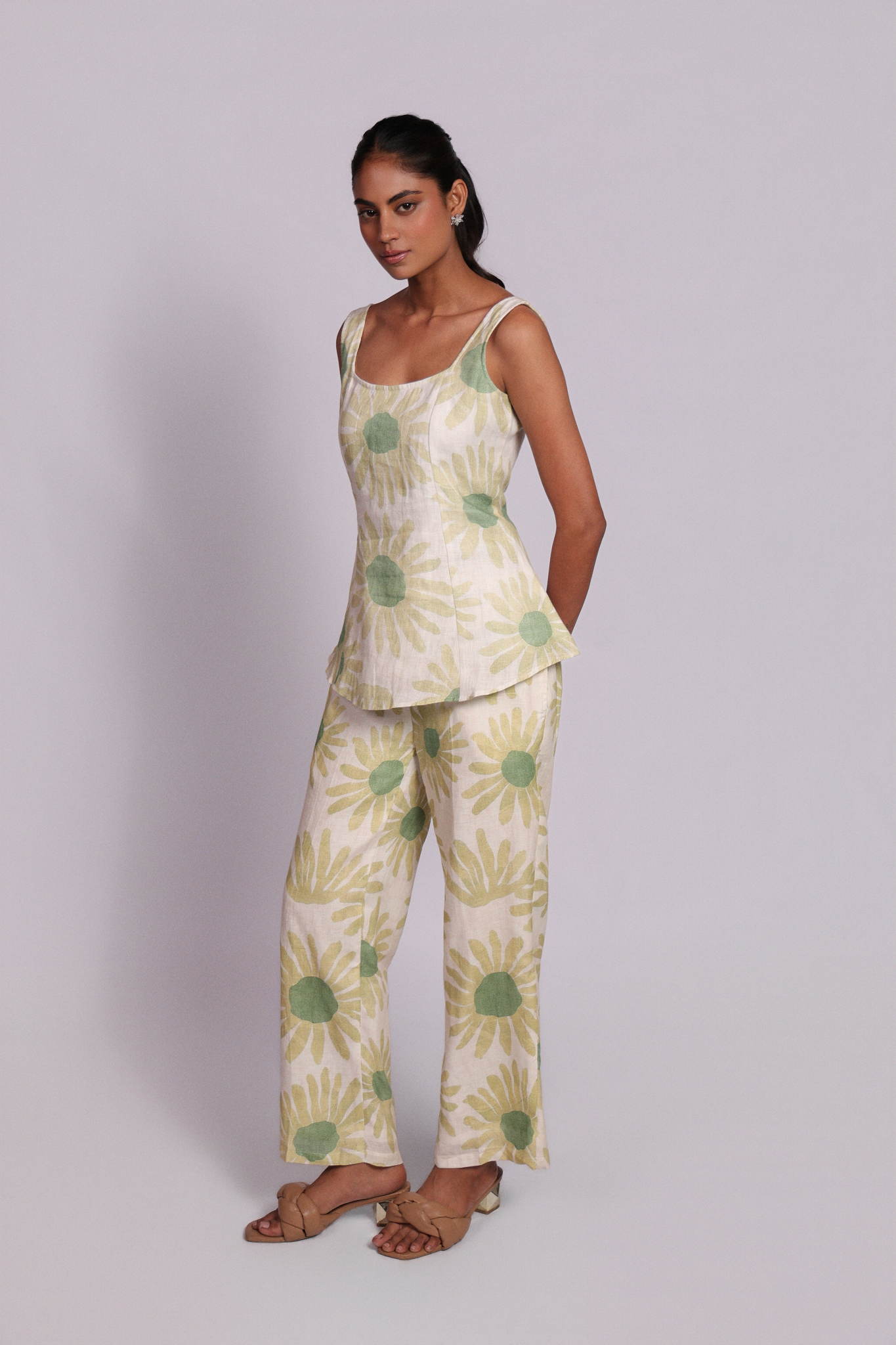 Aster Pants Green Meadow