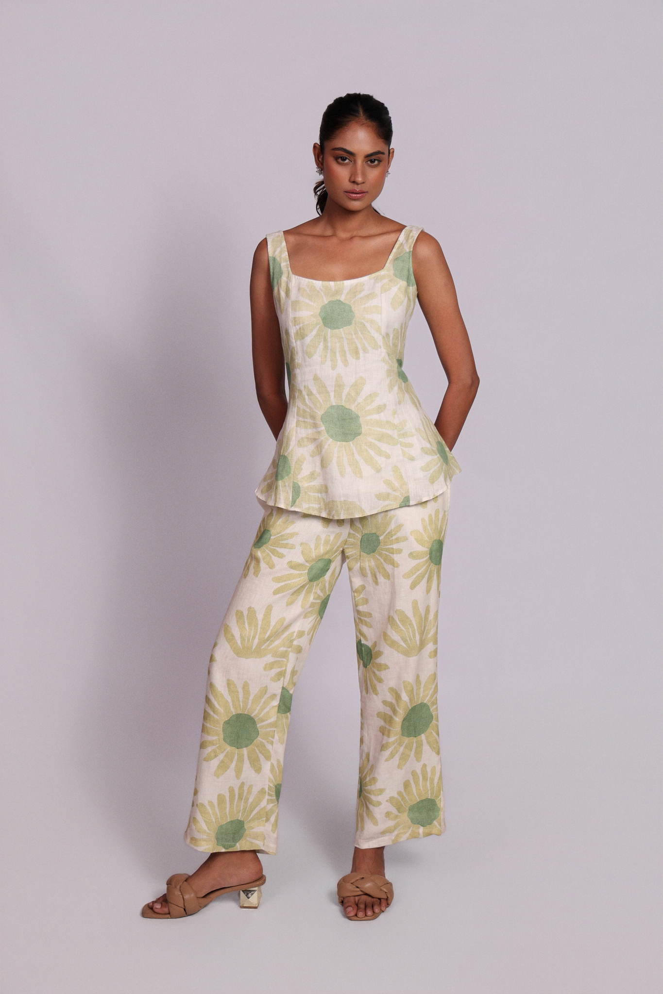Aster Pants Green Meadow