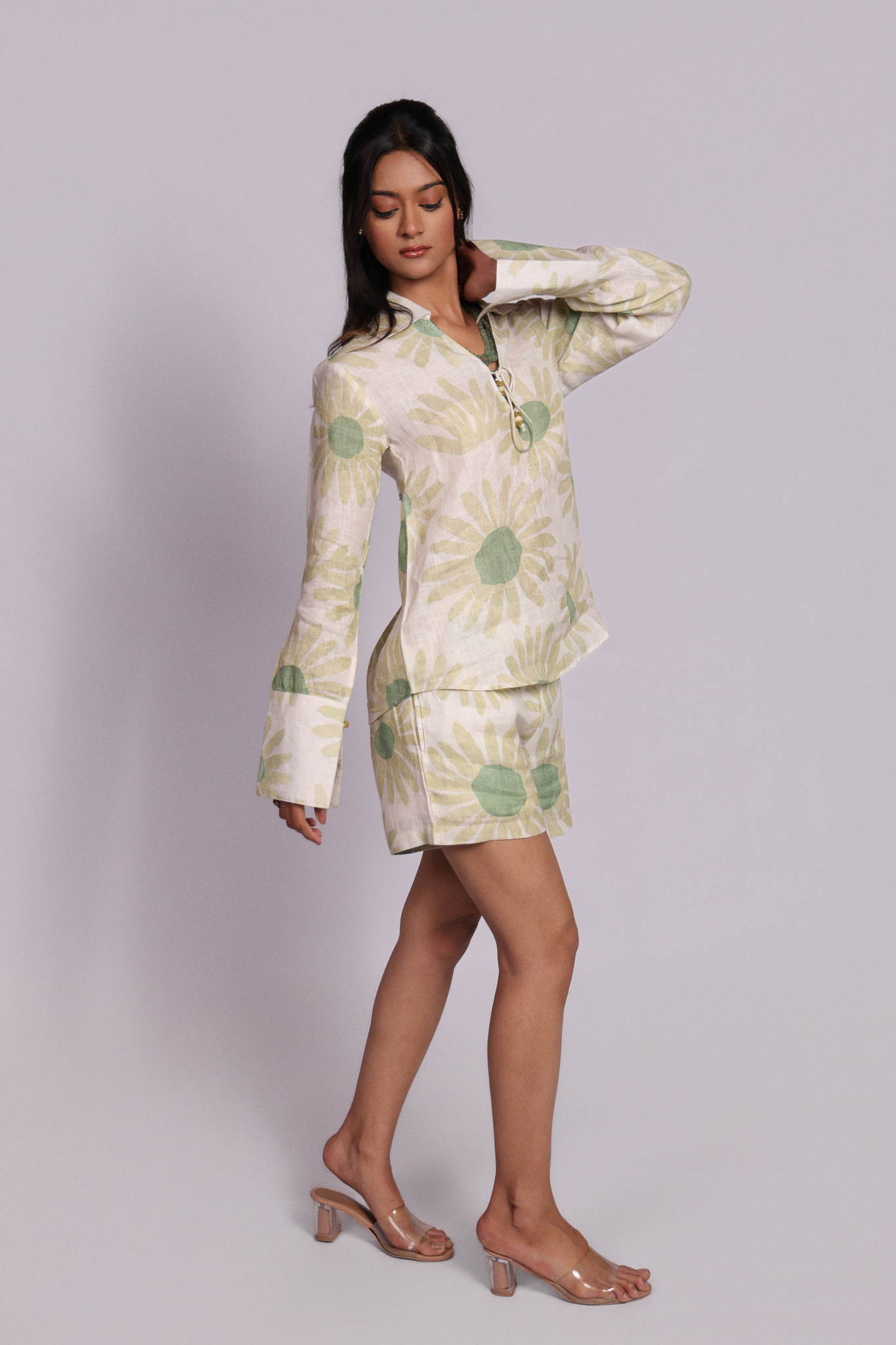 Sibyl Shorts Green Meadow