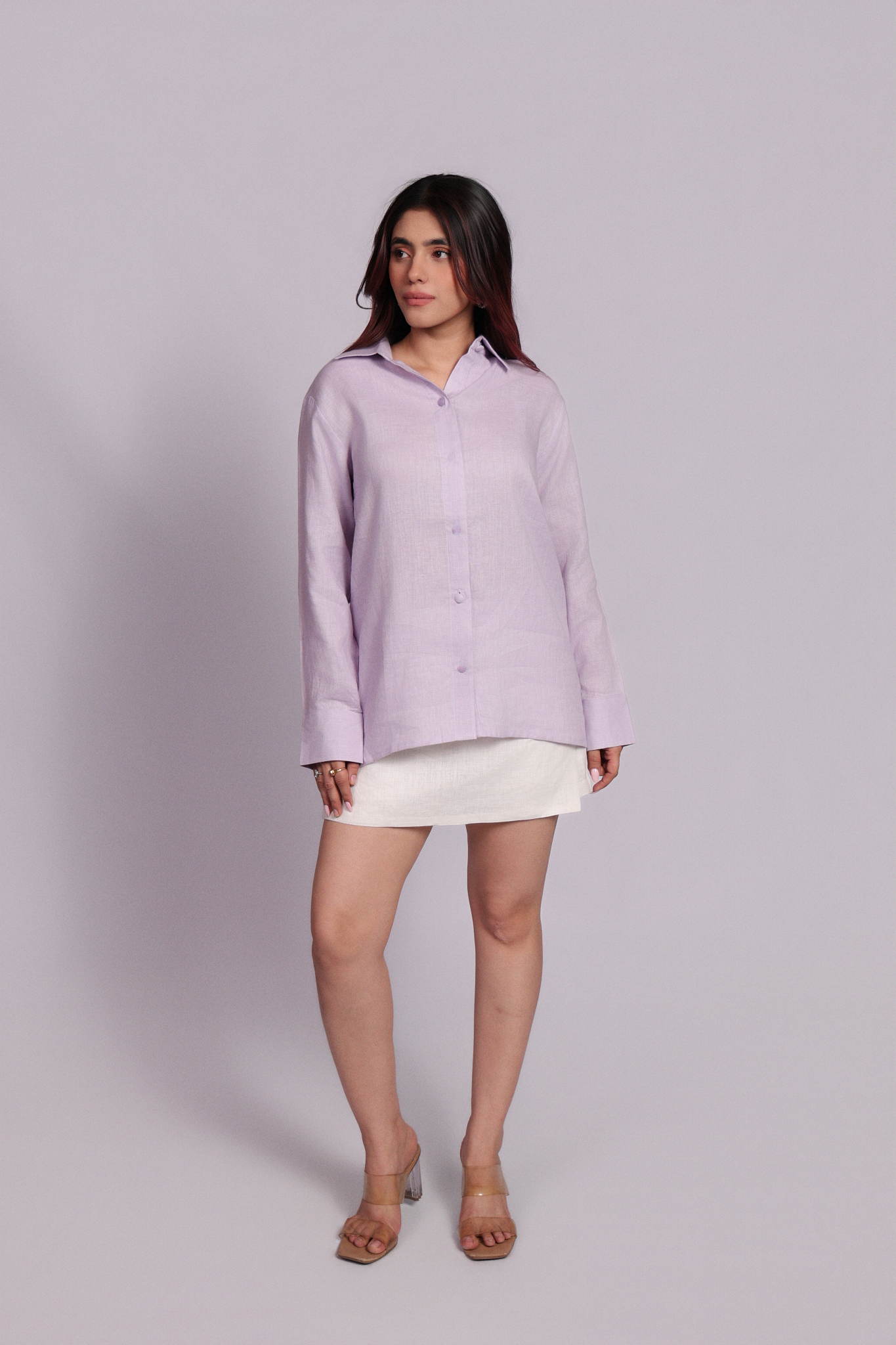Mariana Shirt Smoky Lilac