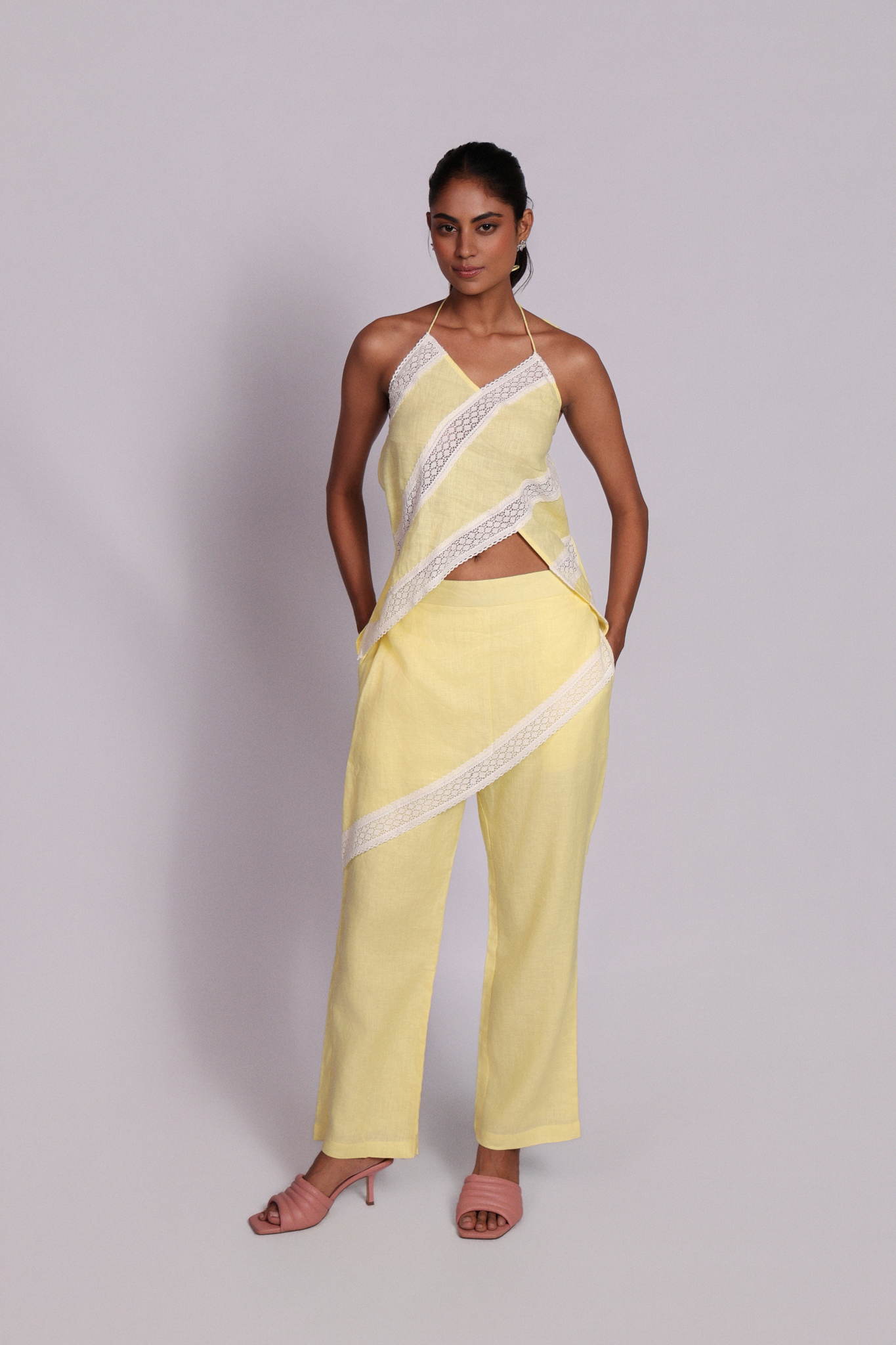 Sol Pants Lemon Yellow