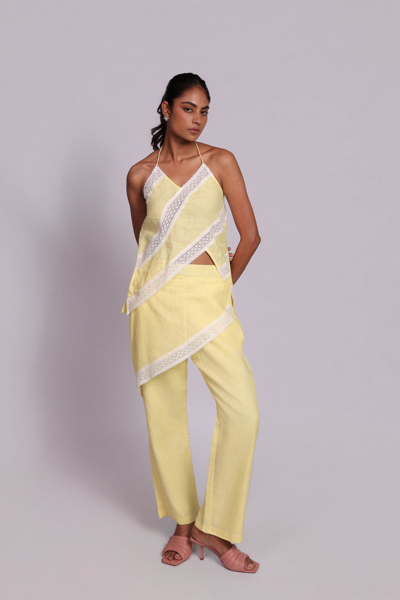 Sol Pants Lemon Yellow