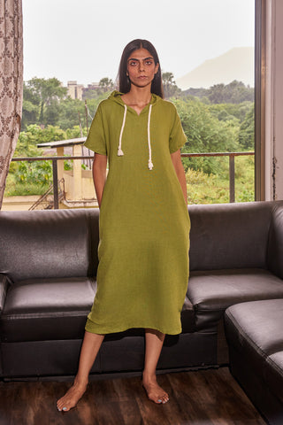 Nora Dress Shamrock Green