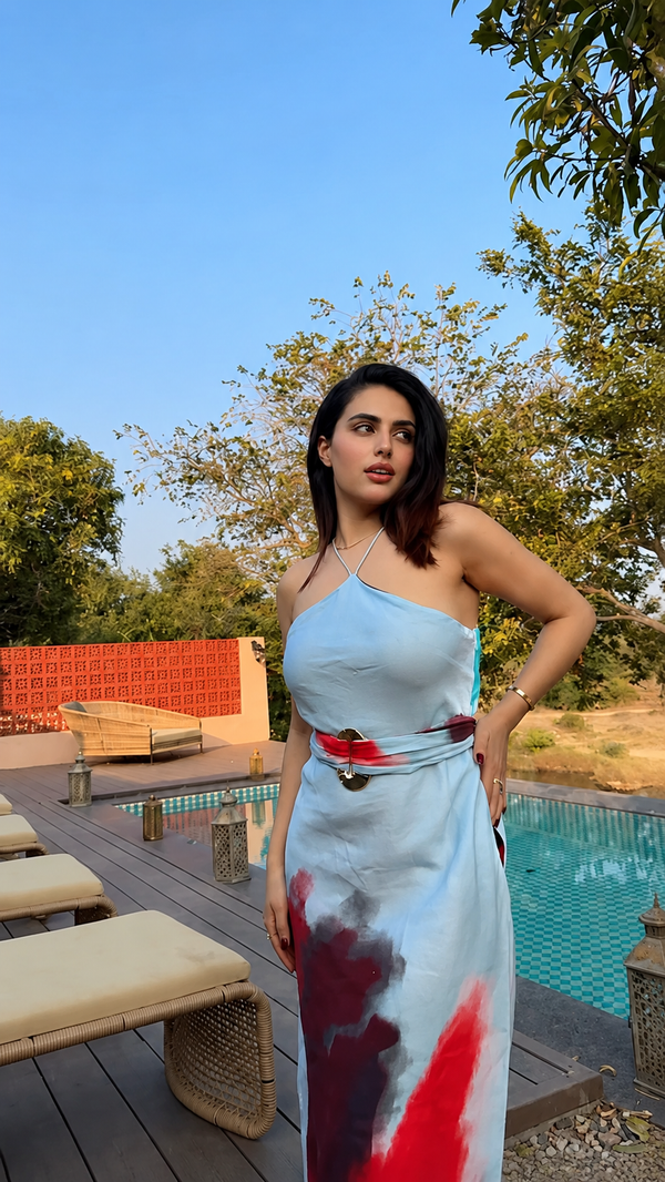 Veda Dress Lagoon