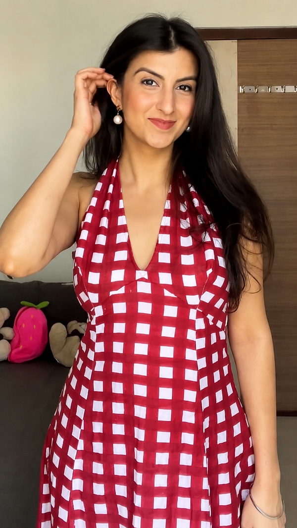 Virelle Dress Candy Cane