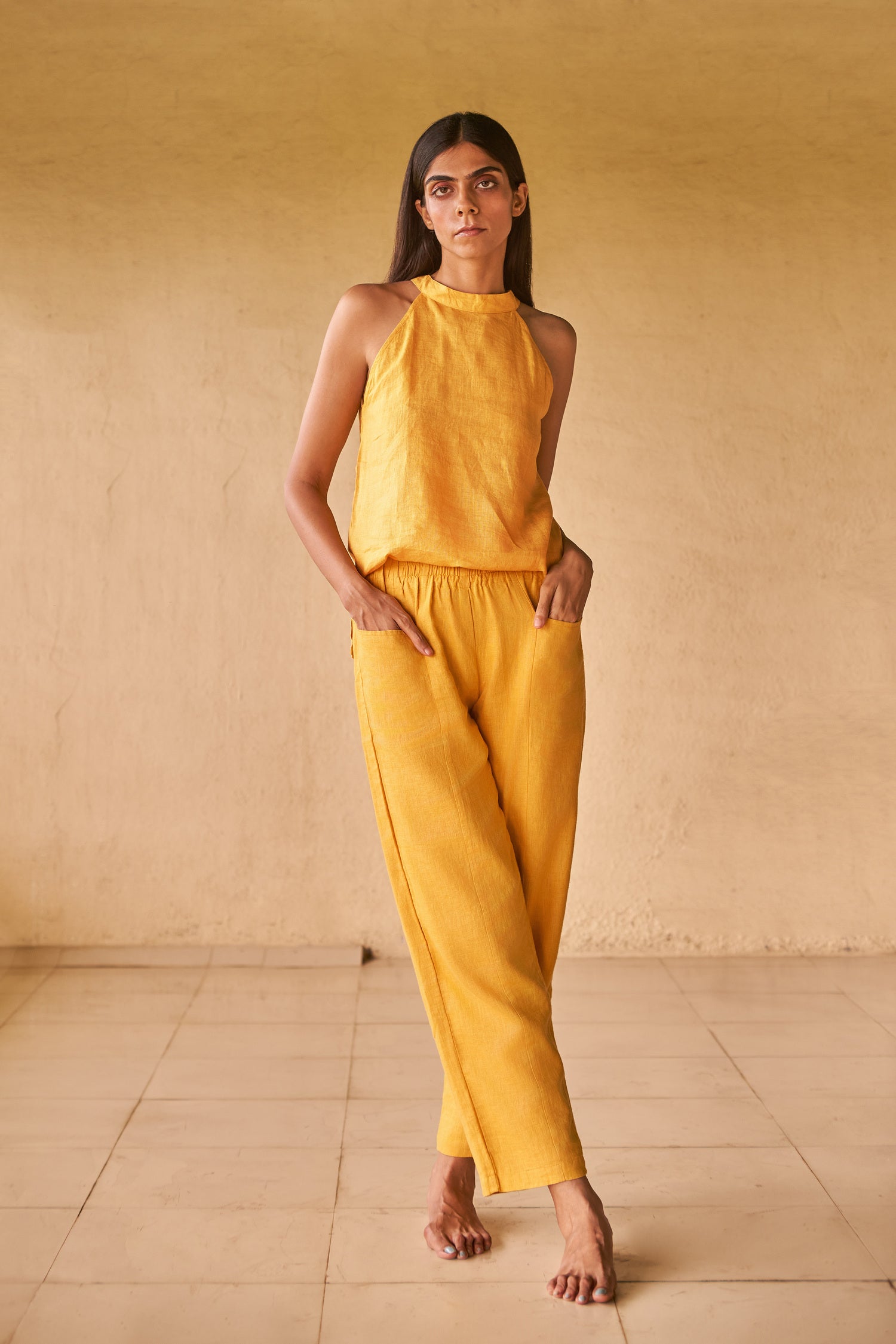 Gardeina Pants Honey Mustard