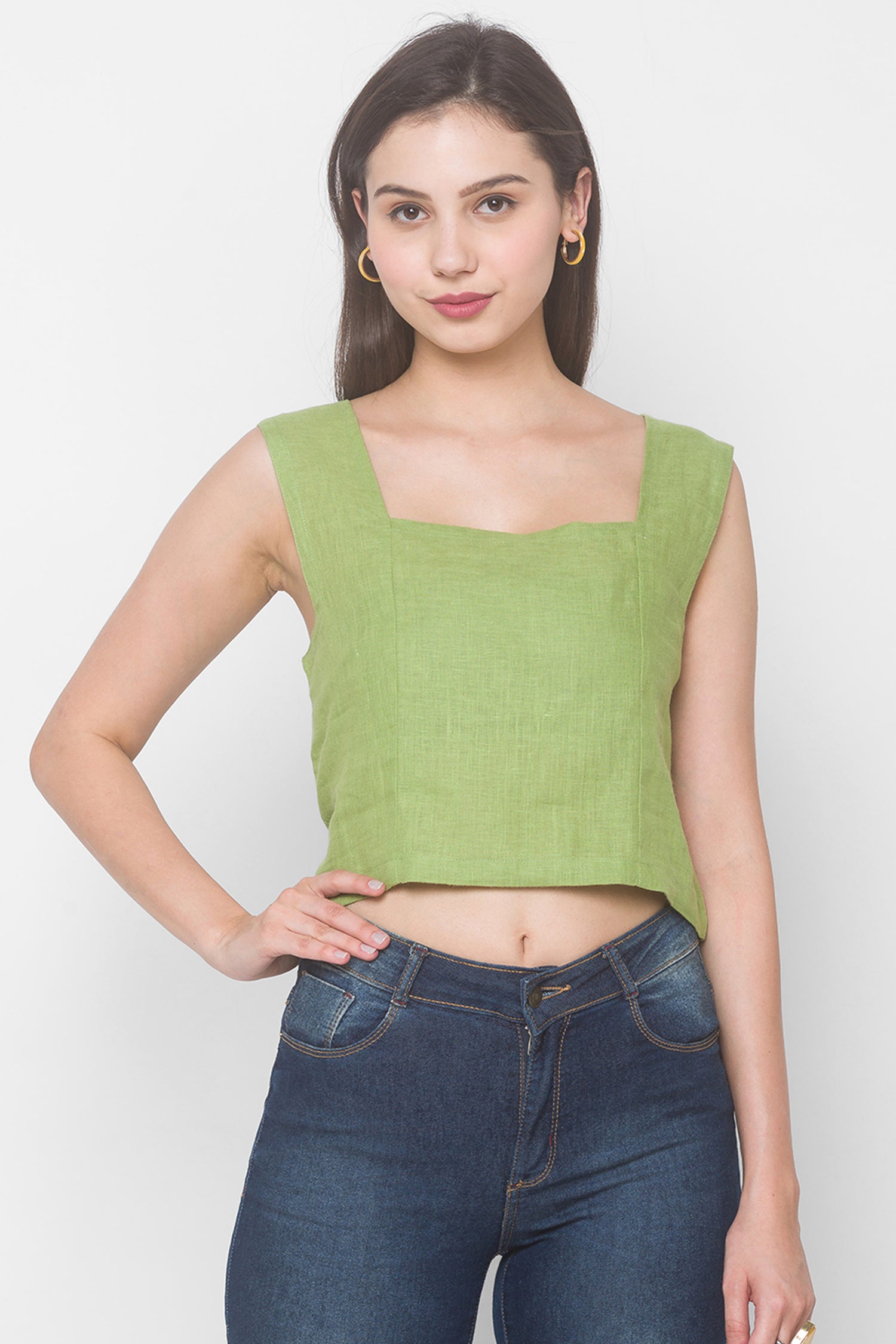 Azalea Tank Shamrock Green