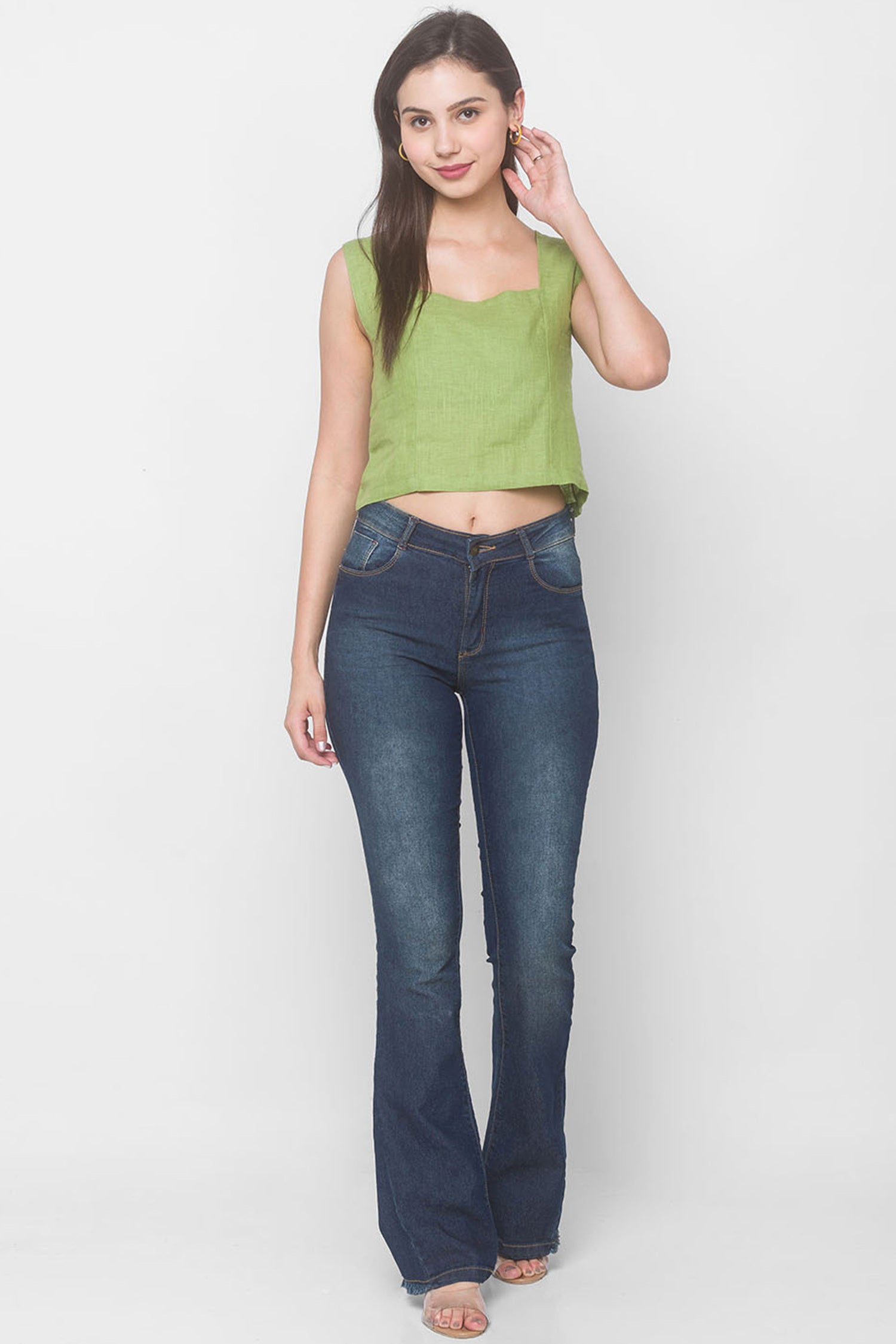 Azalea Tank Shamrock Green