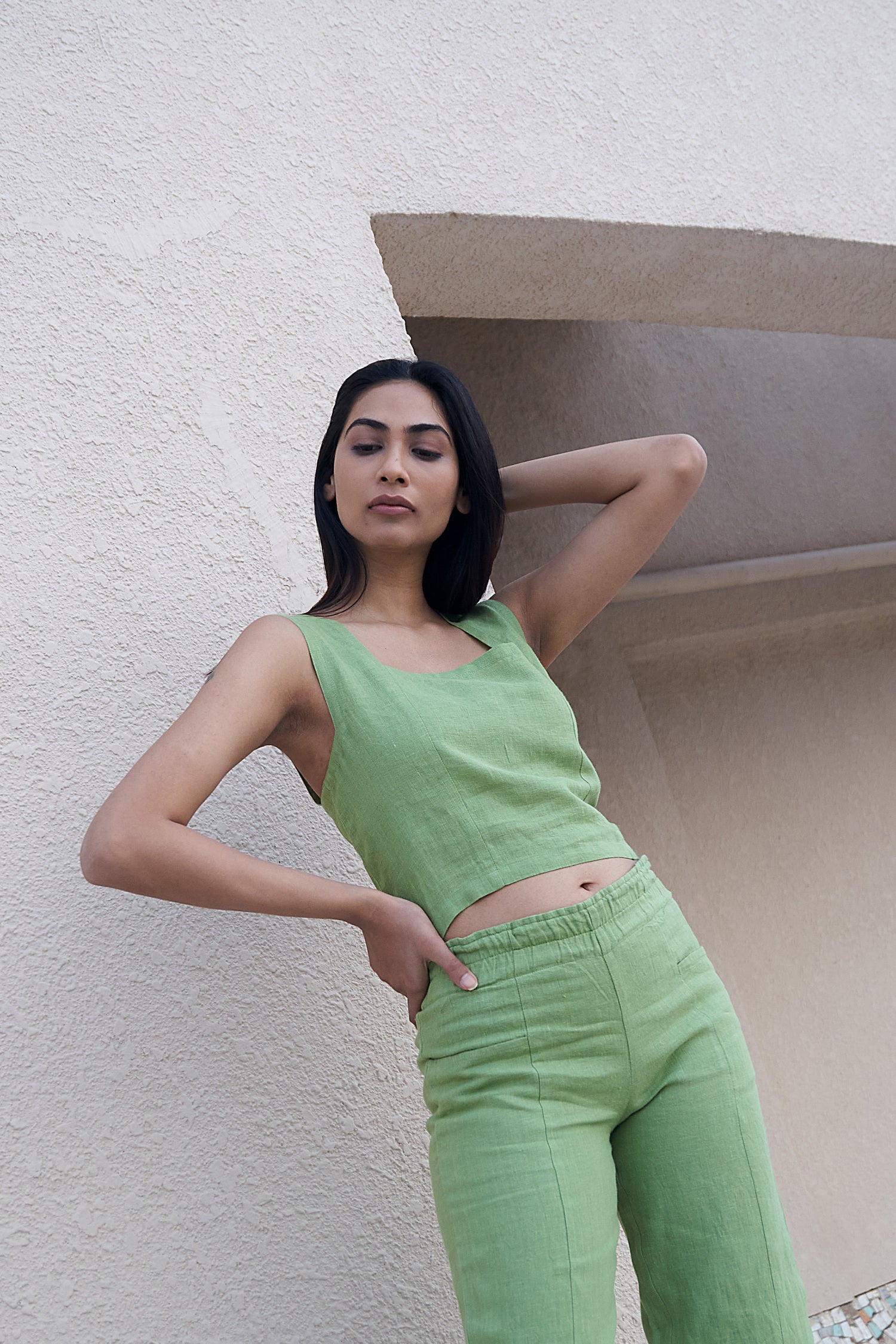 Azalea Tank Shamrock Green