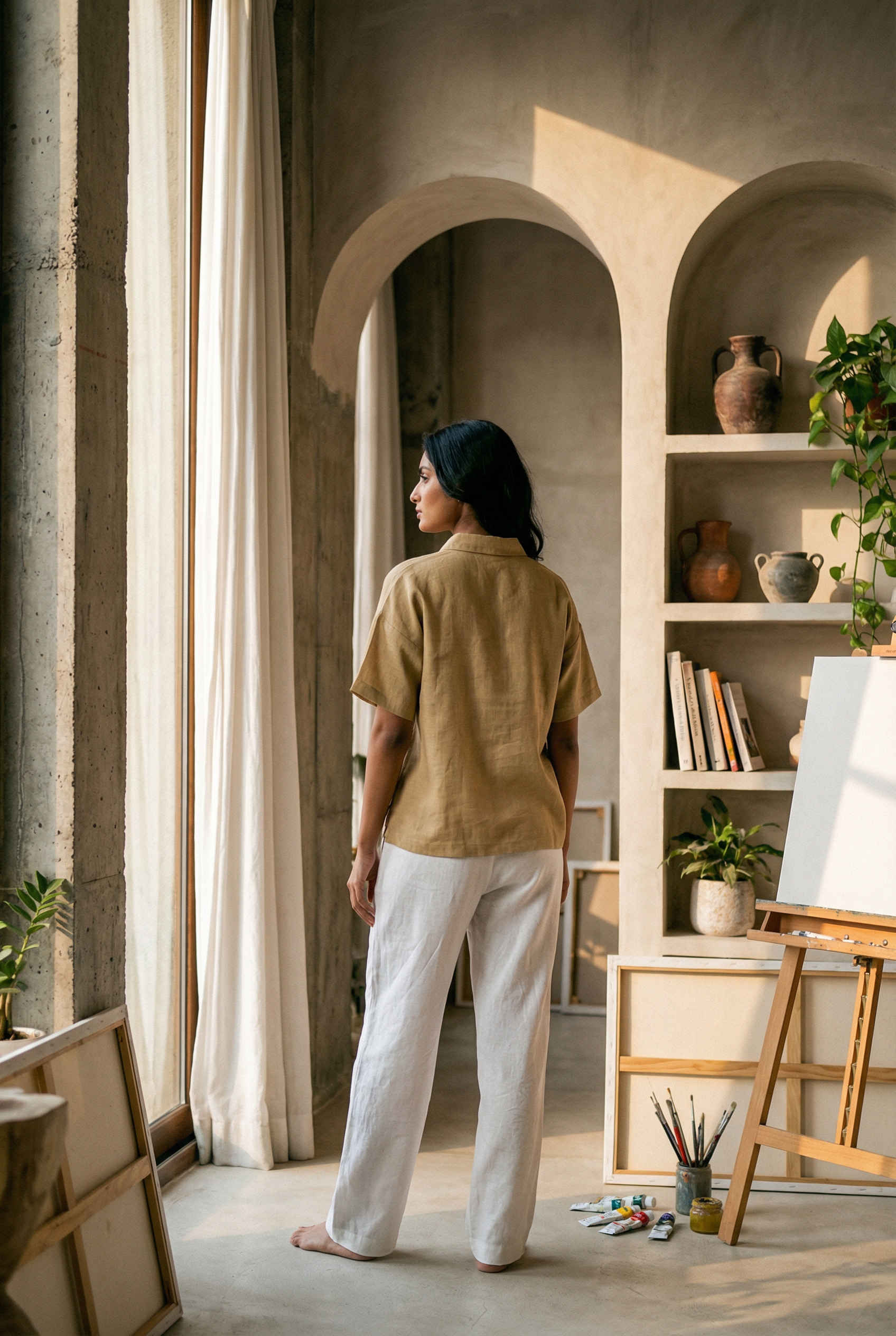 Fressica Polo Ecru Beige