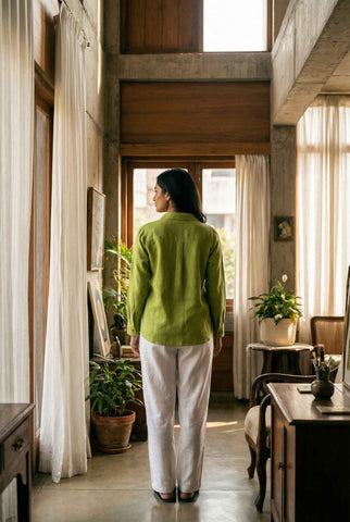 Zoey Shirt Shamrock Green