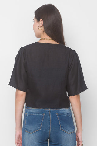 Brassica Blouse Jet Black