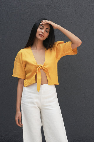 Brassica Blouse Honey Mustard