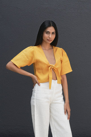 Brassica Blouse Honey Mustard