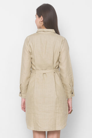 Elder Dress Raw Linen