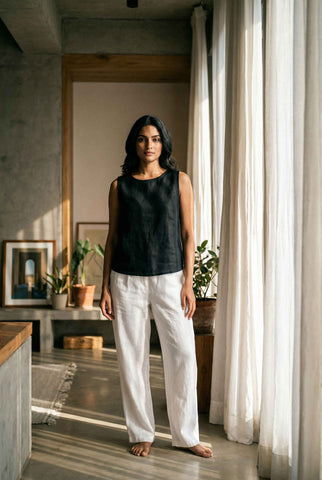 Maisie Top Jet Black