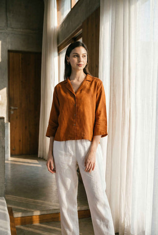 Laelia Shirt Cyprus Copper
