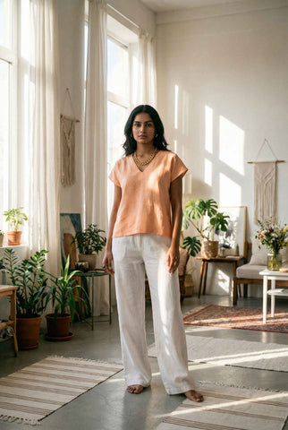 Nolana Top Rose Peach