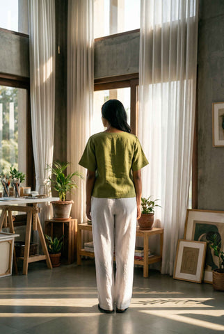 Magnolia Top Shamrock Green