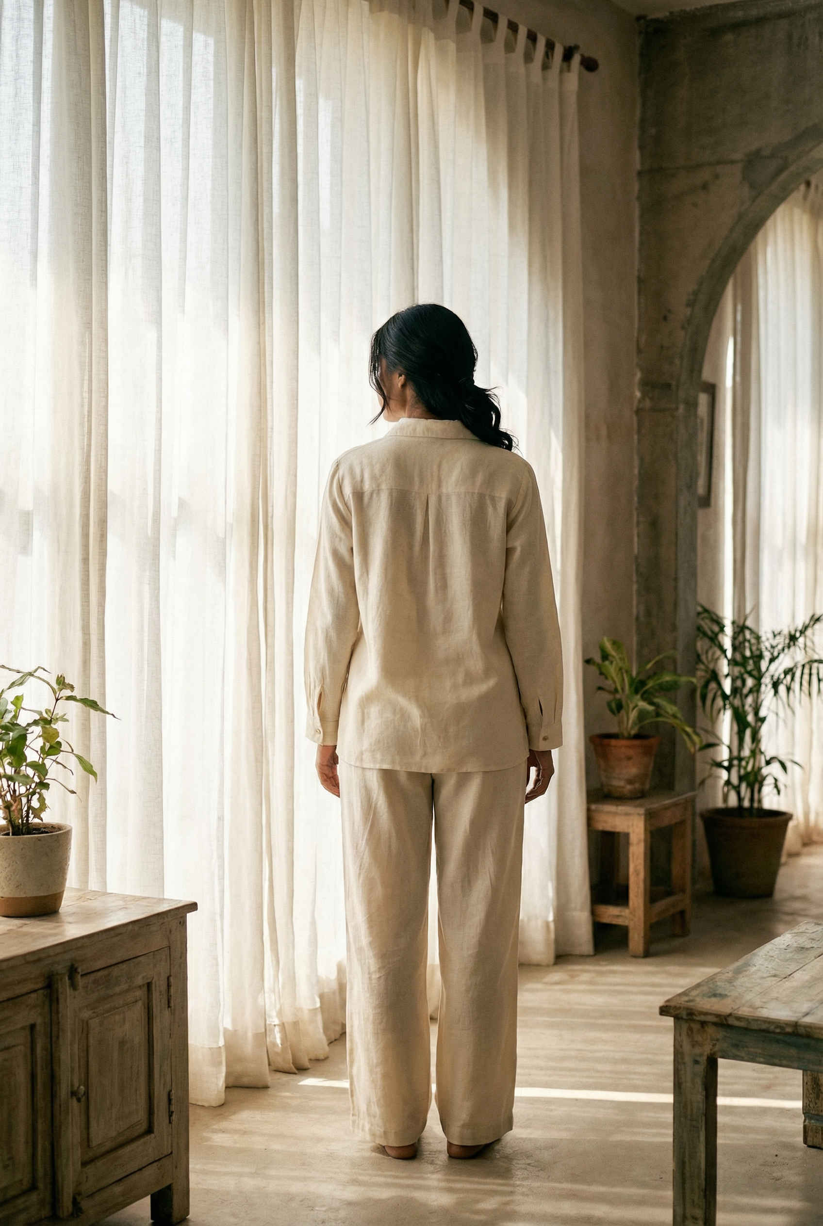 Zoey Shirt Whipped Cream