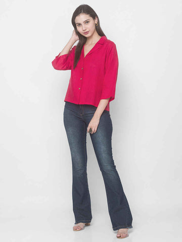 Laelia Shirt Fuchsia Pink