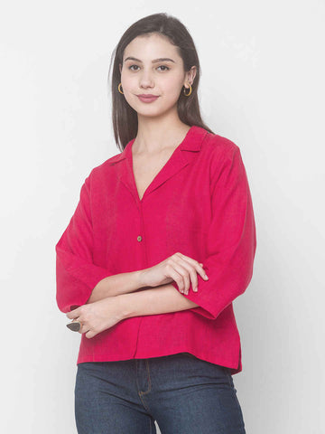 Laelia Shirt Fuchsia Pink