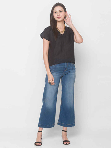 Nolana Top Jet Black