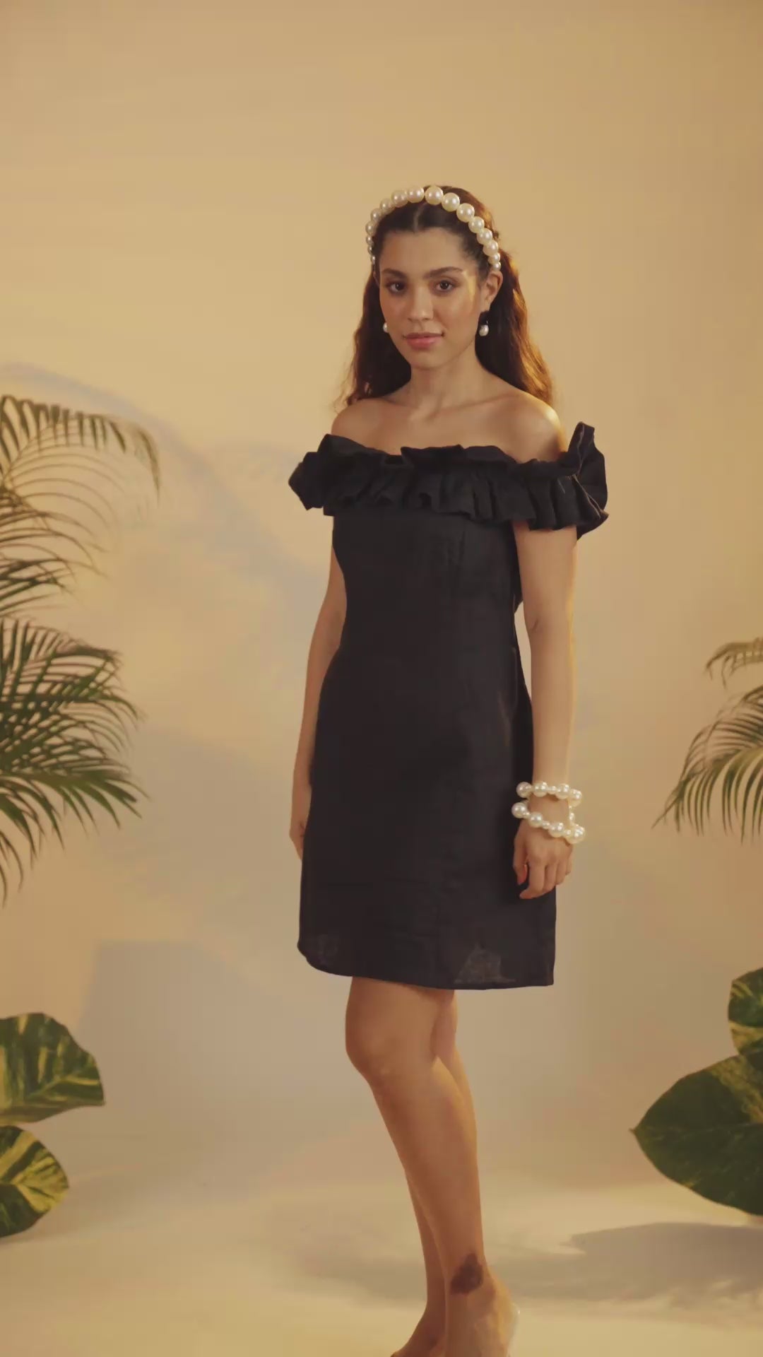 Aeris Dress Jet Black