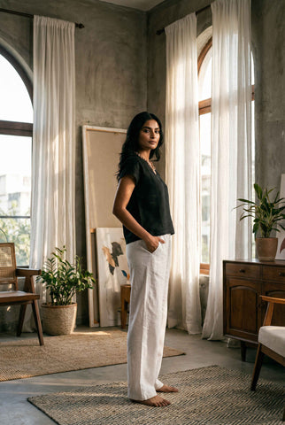 Nolana Top Jet Black