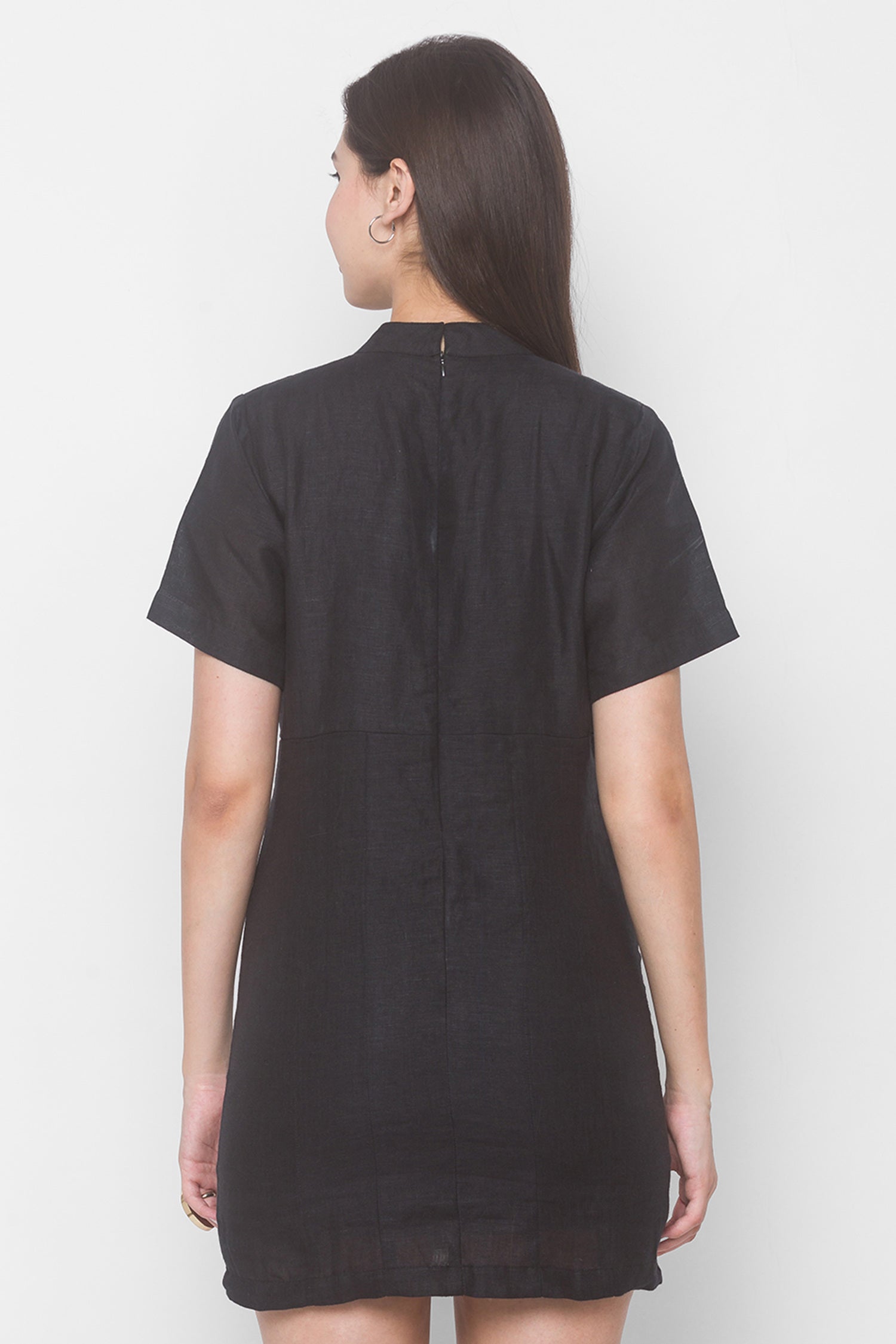 Uva Dress Jet Black